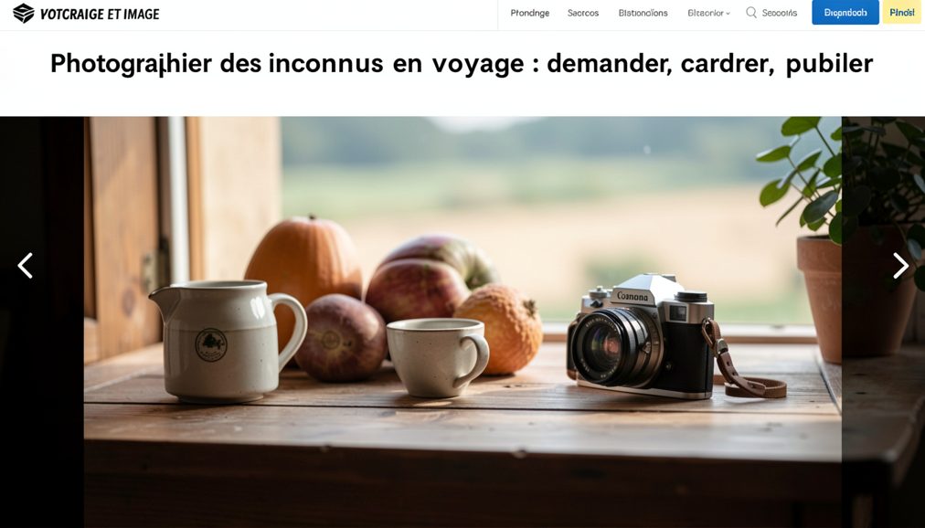Vendeur derrière son étal dans un marché couvert, tourné vers l'objectif, un rai de lumière latérale découpe son visage sur un fond sombre